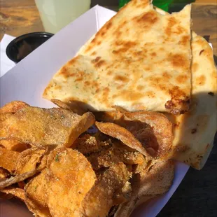 Goetta goodness (quesadilla)