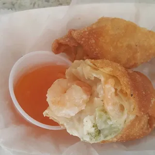 Shrimp and Broccoli Roll 2 Pcs