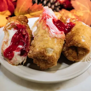 Strawberry Cheesecake Egg Roll 1 Pc