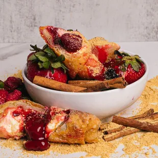 Our Strawberry Cheesecake Rolls