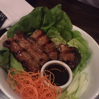 Pork Belly Lettuce Wraps
