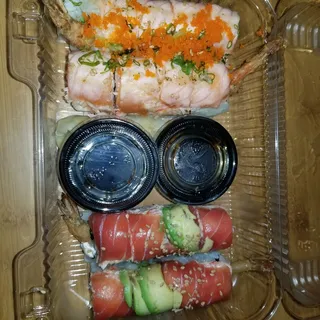 Garlic Salmon Roll