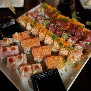 sashimi, food, sushi, sushi and sashimi