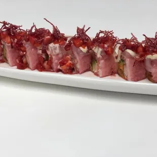 food, sushi and sashimi