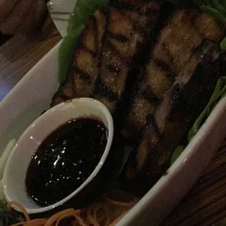 Pork Belly Lettuce Wraps