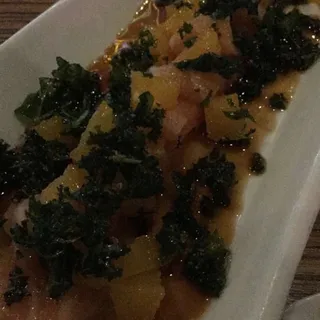 Kale-N-Salmon Sashimi
