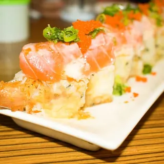 Garlic Salmon Roll