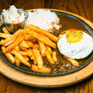 Wagyu Hamburger Steak Platter