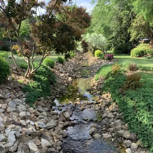 Rock Quarry garden stream
