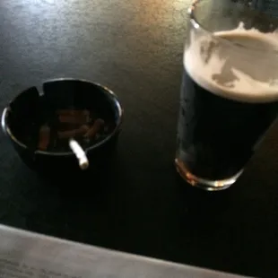 Thank the gods you can still smoke in bars here