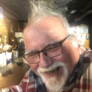 Richard Attenborough from Jurassic park is a frequent regular! So excited to meet him and get his autograph!