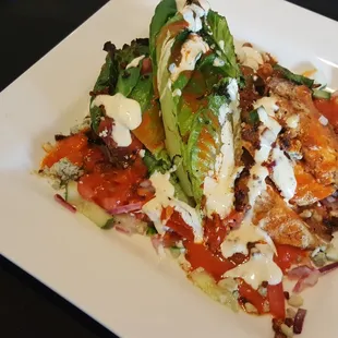 Grilled Buffalo Chicken Salad