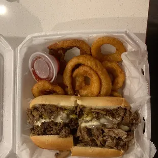 Cheese Steak Sandwich