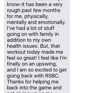 Need support and help to get back on track? Rock Star is here!