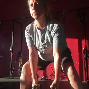 Liz is celebrating over 7 years of training success at Rock Star - and she's so strong!