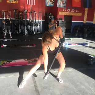 Cheri is always looking her very best and training hard at Rock Star!