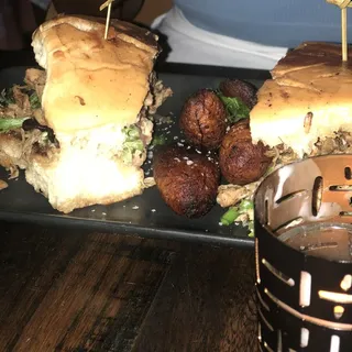 Jerk Chicken Sliders