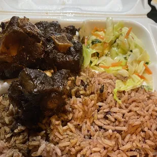 Small order of oxtails