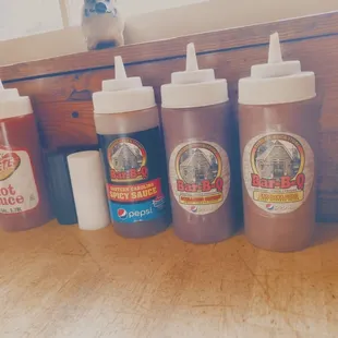 sauces...
