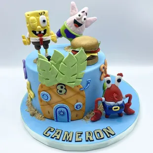 Sponge Bob birthday cake