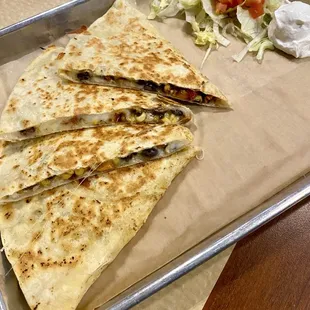 Flying v Veggie 'dilla