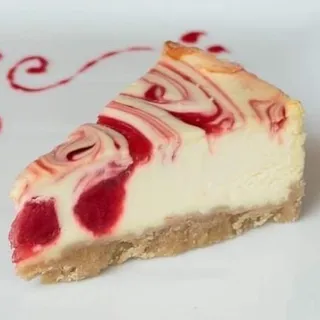 Strawberry Swirl Cheesecake