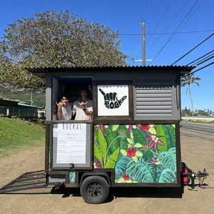 Rockas Classic Food Trailer, stop if you see us on the North Shore!