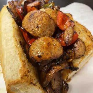 Sausage and Peppers Hoagie
