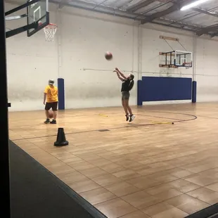 My kids have learned so many skills and techniques for proper shooting, ball handling, footwork, and endurance.