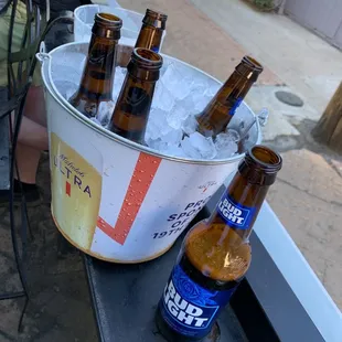 Bucket of beer special