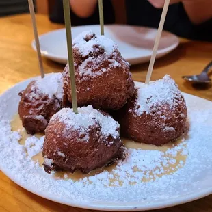 Ricotta Apple Beignet