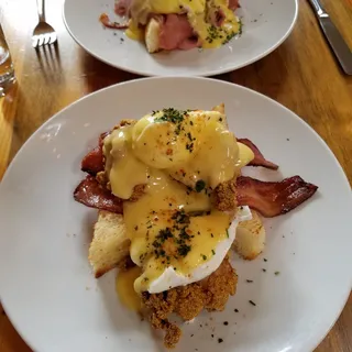 Smoked Tasso Ham Benedict