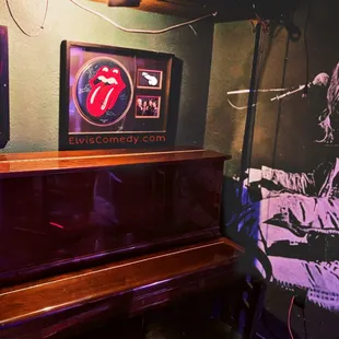 the rolling stones on the wall