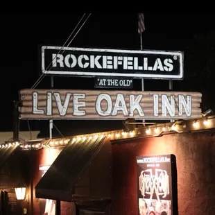 Check out the marquee