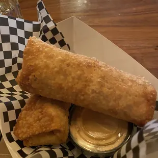 Fried Pastami Rolls, pretty good
