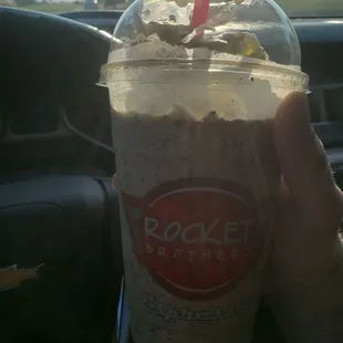 White mocha bean rocketcino