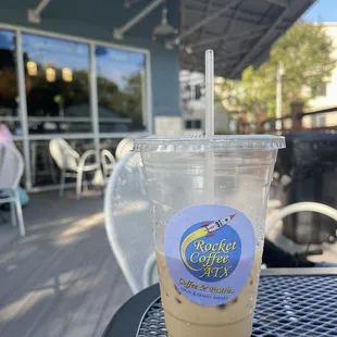 iced brown sugar vanilla Latte 16oz