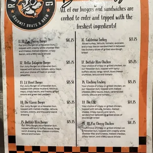 Burger Menu