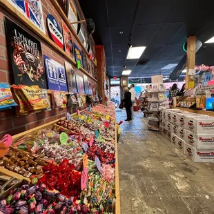 a candy store