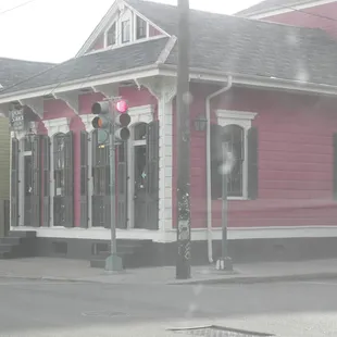 Through my windshield, from Elysian Fields at Royal