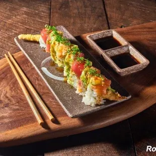 Best Open All Day Japanese Restaurant w/ conveyor belt: Rainbow roll, fun maki roll, Spicy Ramen, Sushi Tray &amp; Catering party tray available