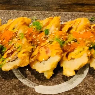 Golden Spicy Tuna Special Roll