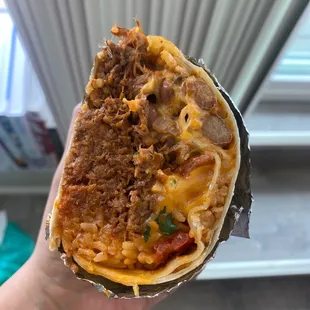 Beef Atomic Burrito