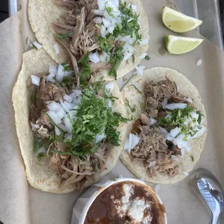 *Traditional Carnitas Tacos