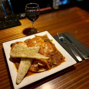 Fav Italian Offering at Rocket: Fra Diavlo--Shortrib Ravioli