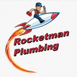 LOGO Rocketman Plumbing