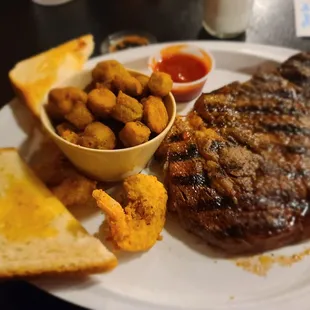 a plate of food