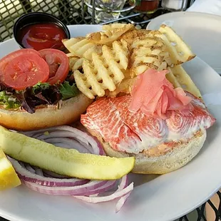 Salmon Sandwich