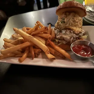 CRAB SMASH BURGER