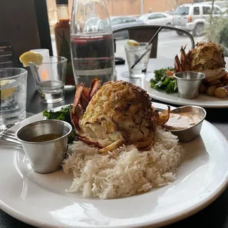 COLOSSAL CRAB STUFFED LOBSTER TAIL
